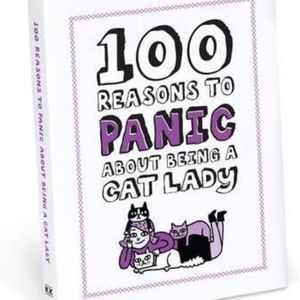 100 reasons to panic about being a cat lady, book.